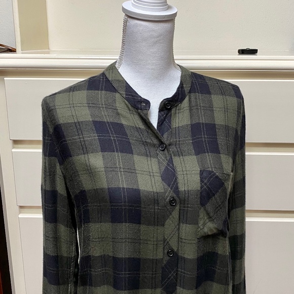 Rails Allison plaid button down shirt size XS - Picture 4 of 6
